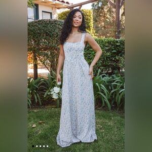 Show Me Your Mumu Bridesmaids Dress in Charming Rose Print, size M 💐